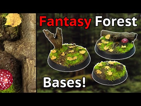 SIMPLE Effective Fantasy Forest Bases