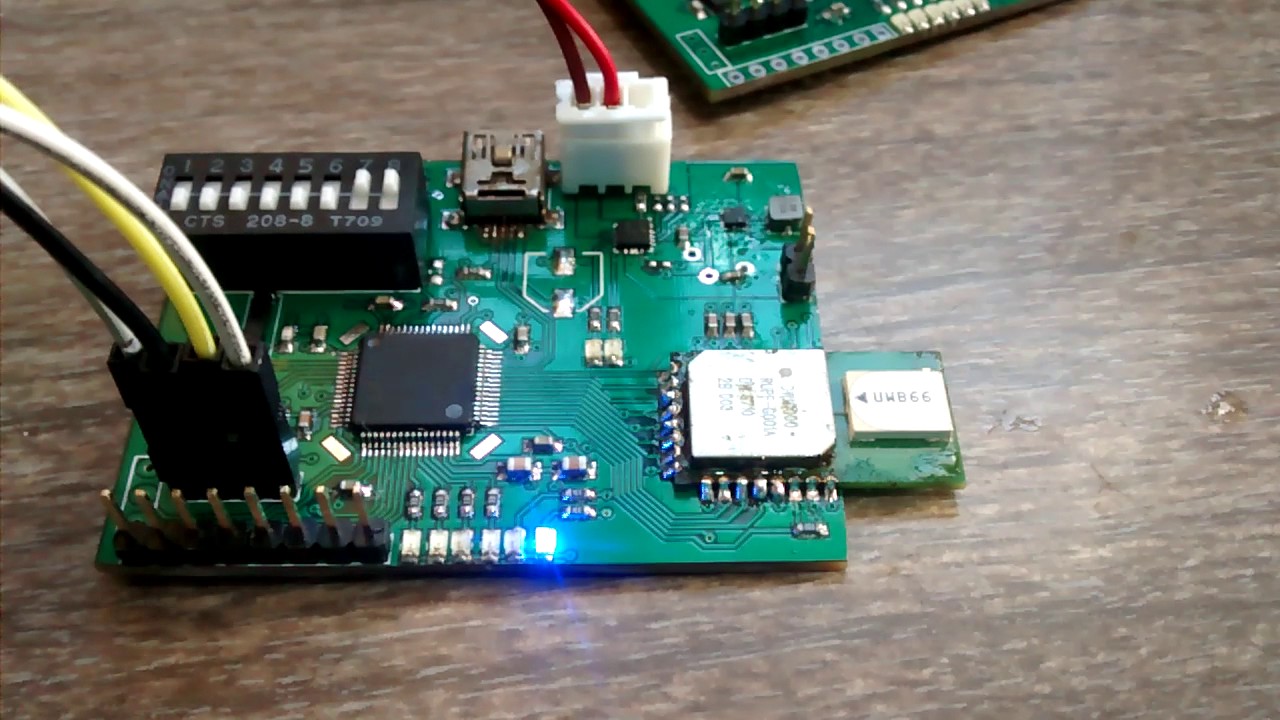 dwm1000 + stm32f411 simple Tx and Rx example