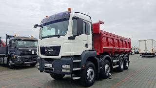 MAN TGS 35.400 / 8X4 / WYWROTKA 2 STRONNA / HYDROBURTA / MEILLER / A dump truck | Image 4 - Autoline