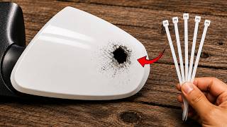 Auto Mechanics Don't Want You To Know This! Fix a Broken Car Mirror for FREE!