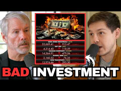 "Do NOT Invest In The S&P 500!" - Michael Saylor On The Currency Collapse