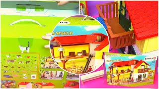 Schleich Farm World Farm House Unboxing and Building #42407