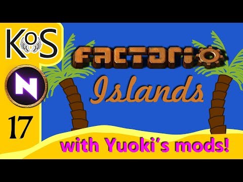 Factorio Islands! Ep 17: LOADER LADY - Yuoki modded coop MP Gameplay, Let's Play