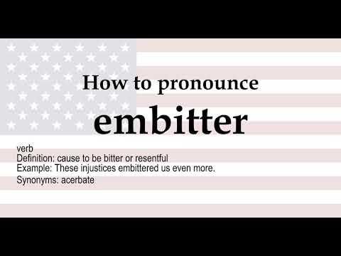 embitter