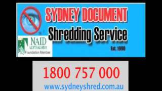 preview picture of video 'Sydney Document Shredding Service'