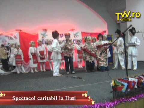 Spectacol caritabil la Husi