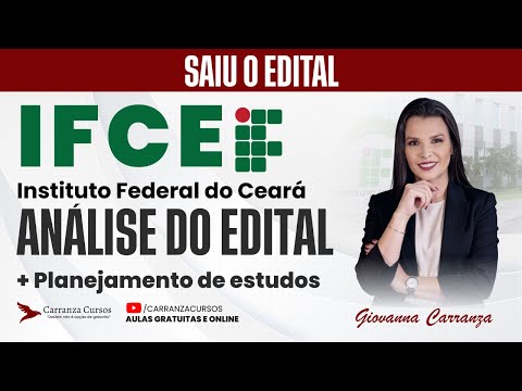 Concurso IFCE 2026: Análise Completa do Edital e Planejamento de Estudos