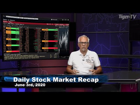 June 3rd, Daily Stock Market Recap with Tom O'Brien - 2020