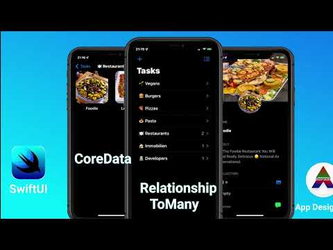 SwiftUI & UIKit: Setup Relationship[One To Many] between 2 entities CoreData( part 3)