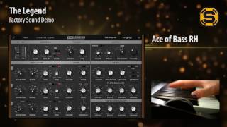 Video thumbnail for The Legend Synth Demo Sounds by SynapseAudio
