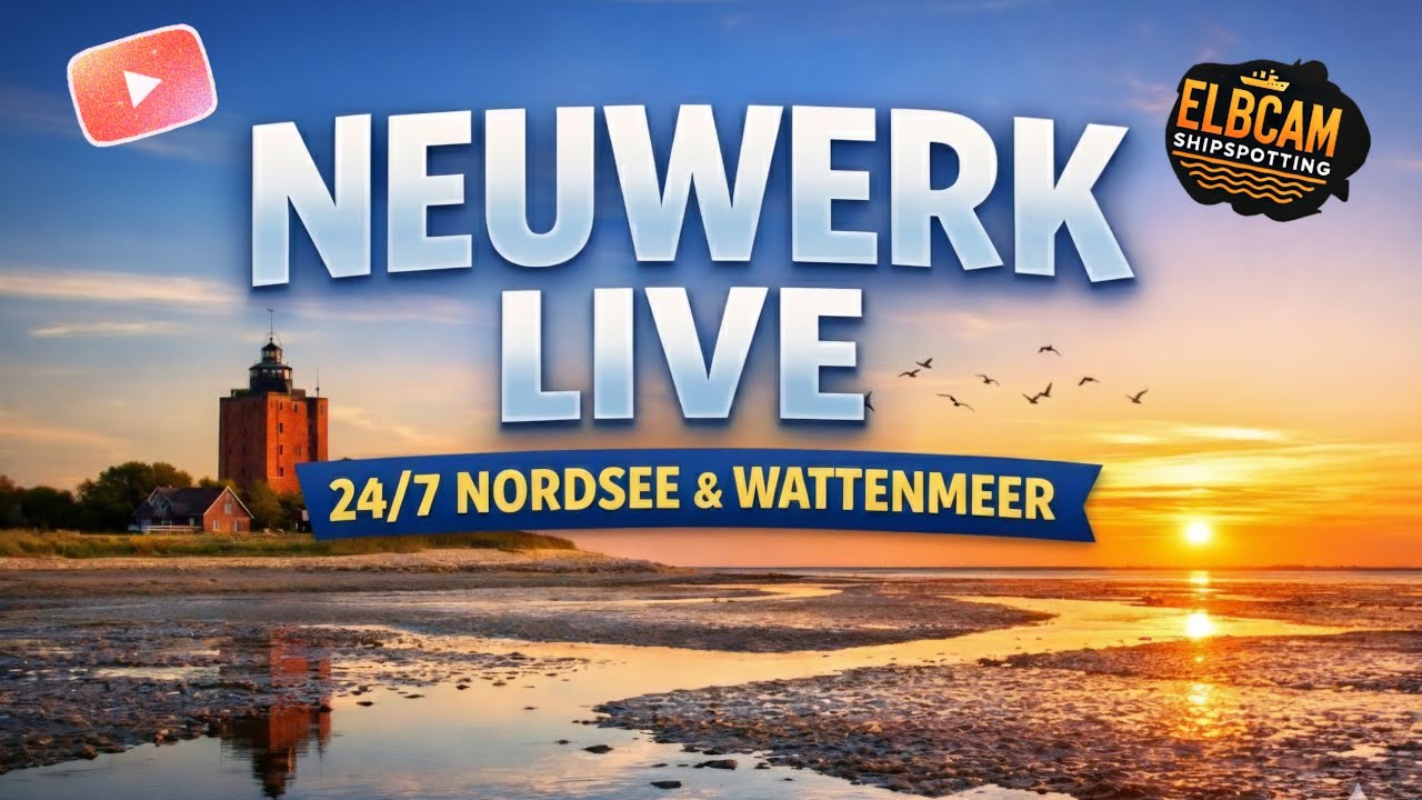 Live webcam view of Neuwerk Wadden Sea Panorama