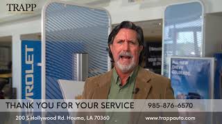 Heroes every day at Trapp Chevrolet.