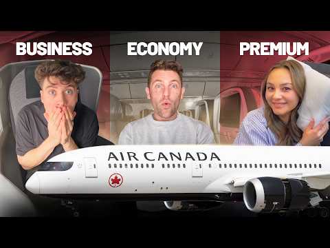 Reviewing Air Canada's 787 to India in all three classes | Business, Premium, Economy