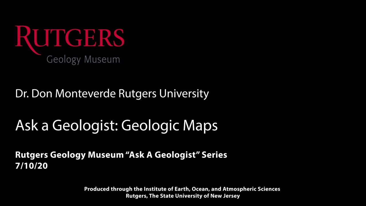 Geologic Maps: Rutgers Geology Museum's 