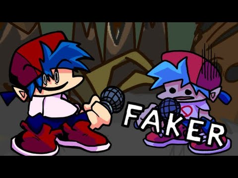 Friday night Funkin mod Fake Boyfriend Vs BF [Hard Mode]