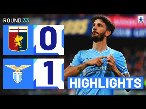 Resumen de Genoa vs Lazio Matchday 33