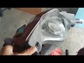 Bongkar Batok Lampu Honda Revo