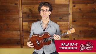 Video thumbnail for Kala KA-T Tenor Ukulele Demo by Austin Bazaar