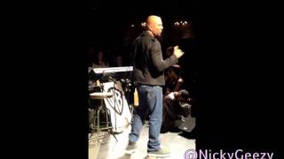 Common performs The Cloth at his album listening party