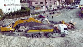 Hafriyat Çalışmaları | Kazı-Yükleme-Nakliye Operasyonu – ALKAR Madencilik