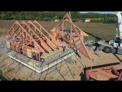 Jak powstawał dom energooszczędny w systemie kanadyjskim - Dom przy bukowej - MD Galand Bełchatów