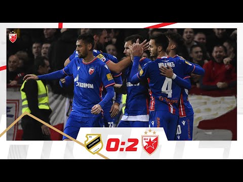 Crvena zvezda - Radnički 1923 2:0, highlights 