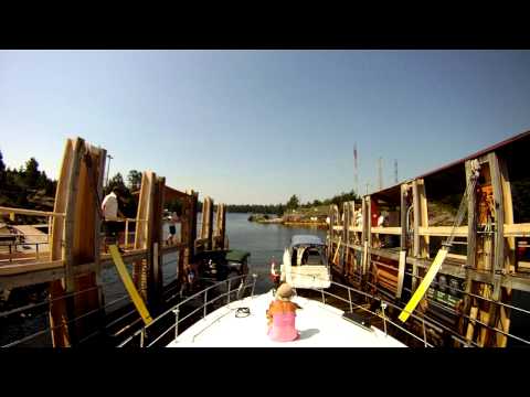 Big Chute Marine Railway - Full Ride Over Sea Ray 400 Sedan Bridge