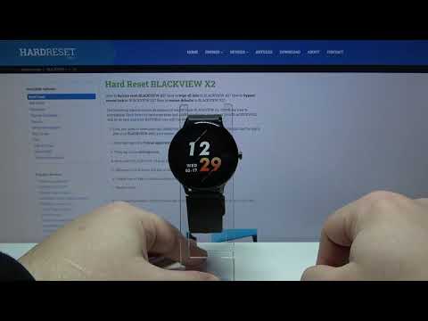 How to Change Watch Face in BLACKVIEW X2- Refresh Home Screen