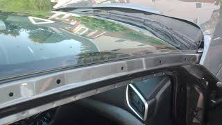 2017 Nissan Maxima 8th generation WATER LEAK on passenger floor.