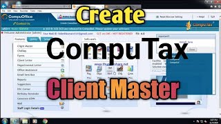 Download the video "How to Create Master in CompuTax || Create Client Master Computax Software || @CutebabyPritRathour"