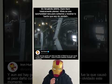 Clark básicamente dice: «Es una rara oportunidad para mostrar lo fuerte que soy»