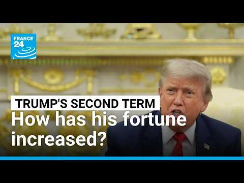 How has US President Donald Trump made over $1 billion in 2025?