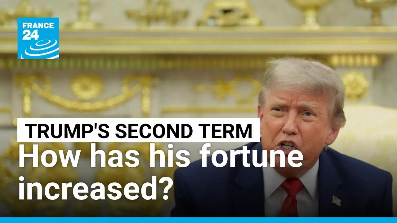 How has US President Donald Trump made over $1 billion in 2025? • FRANCE 24 English
