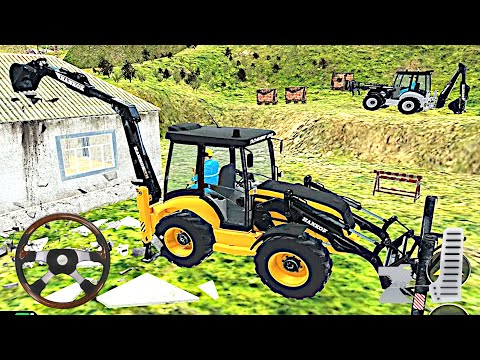 Heavy Excavator Crane Simulator - City Road Construction 2020 - Android Gameplay