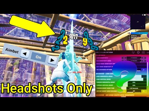 This Secret Setting Will Make You Hit Lot of Headshots - *Aimbot* (How To improve your Aim) Fortnite