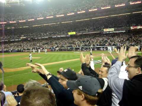 ALDS GAME 2- October 9,2009 Yankees vs Twins: Alex Rodiguez's Game tying single