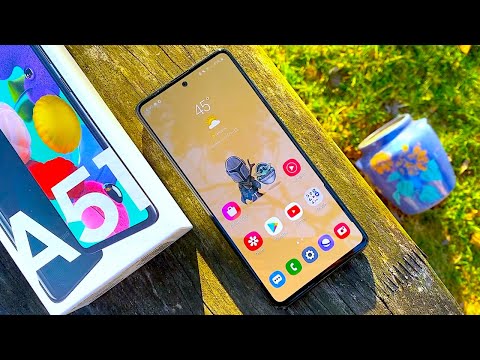 Samsung Galaxy A51, 128GB + 6GB RAM, Black - Unlocked (Renewed) video review thumbnail