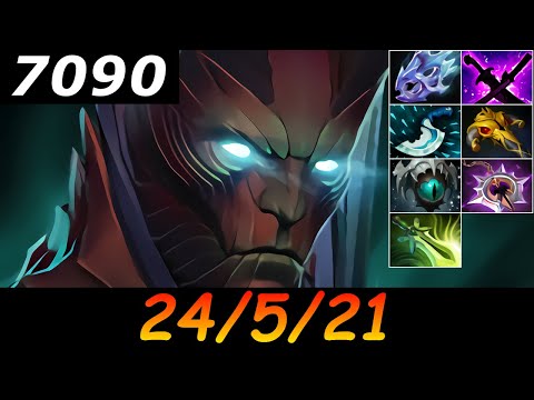 Dota 2 Terrorblade 7090 MMR 24/5/21 (Kills/Deaths/Assists) Ranked Full Gameplay