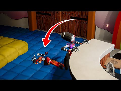 Daycare Puppet Transforms into Nightmare Behind The Desk | Five Nights at Freddy's: Security Breach