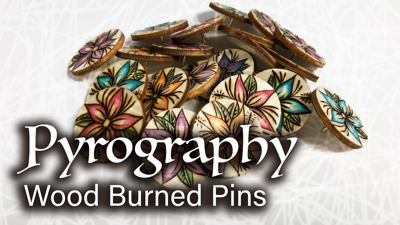 Wood Burning Art Made Simple: DIY Pins for Beginners