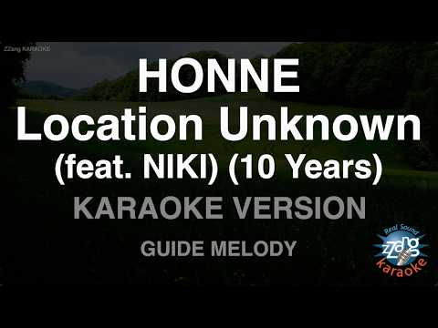 HONNE - Location Unknown (Feat. NIKI) (10 Years) (Melody) (Karaoke Version)