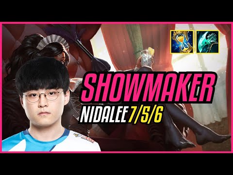 SHOWMAKER - NIDALEE vs INSPIRED - DIANA JUNGLE - EUW CHALLENGER - PATCH 11.9