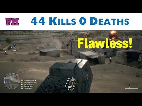 44 Kills 0 Deaths - Battlefield 1