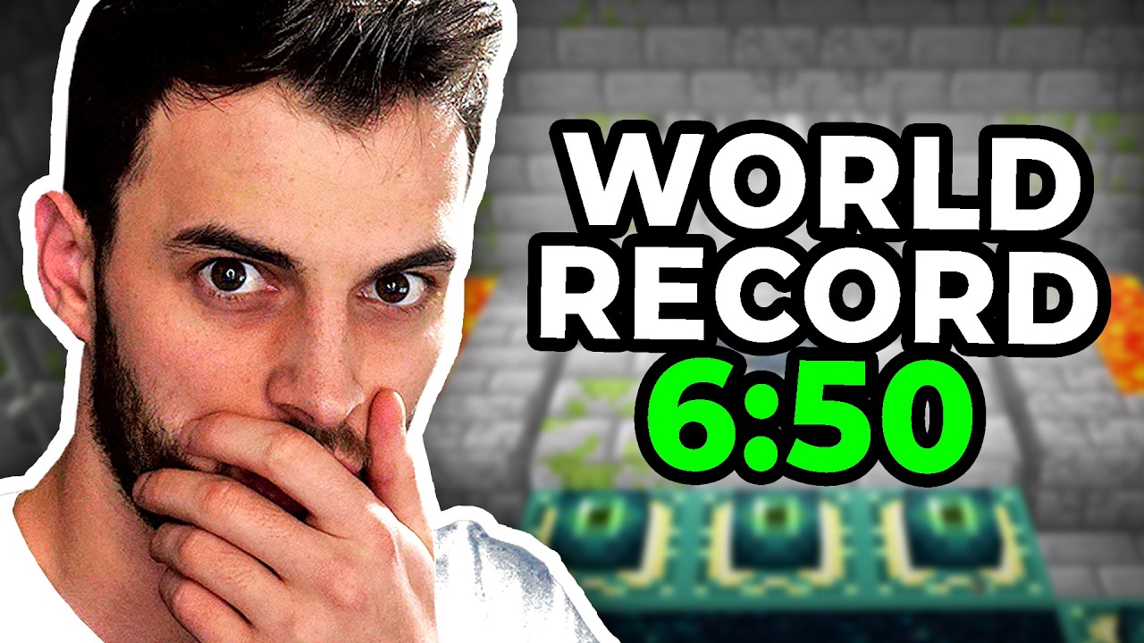 NEW MINECRAFT WORLD RECORD 6:39