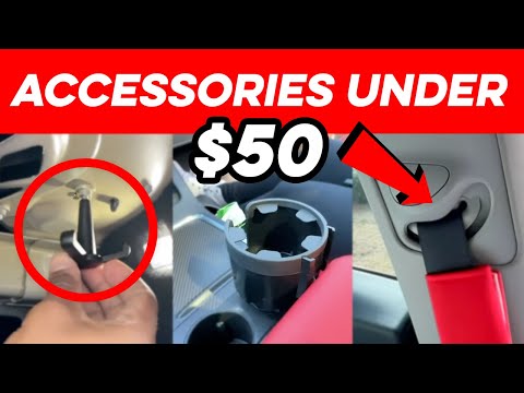 Tesla Accessories UNDER $50 That Are WORTH IT