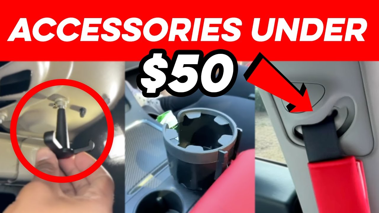 Tesla Accessories UNDER $50 That Are WORTH IT
