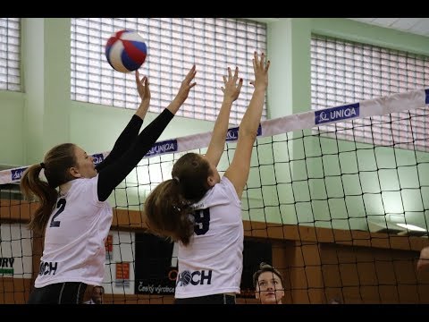 VK ČB vs. PVK Olmyp Praha - extraliga kadetek 10.kolo