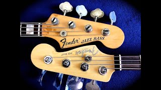 Video thumbnail for Fender Jazz Bass | 1969 vs 2019 by Ove Bosch