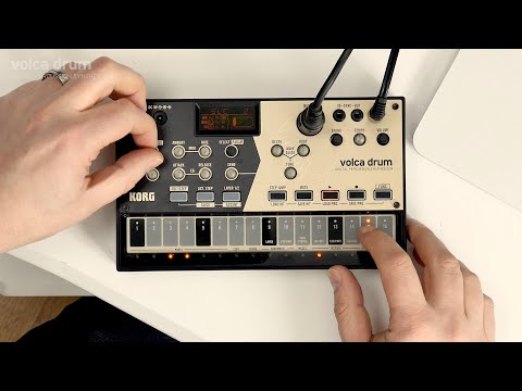 KORG volca drum - Features