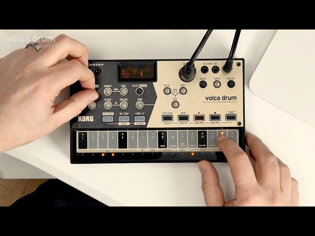 Video Teaser für KORG volca drum - Features